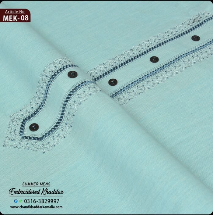 MEN EMBROIDERY KHADDAR MEK-08 - Image 1